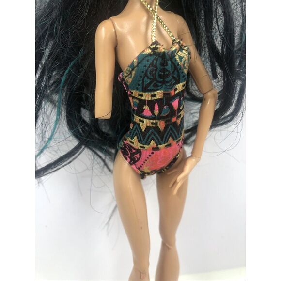 Monster High 13 Wishes Cleo de Nile Desert Frights Oasis Doll. Missing Arm - Picture 7 of 16